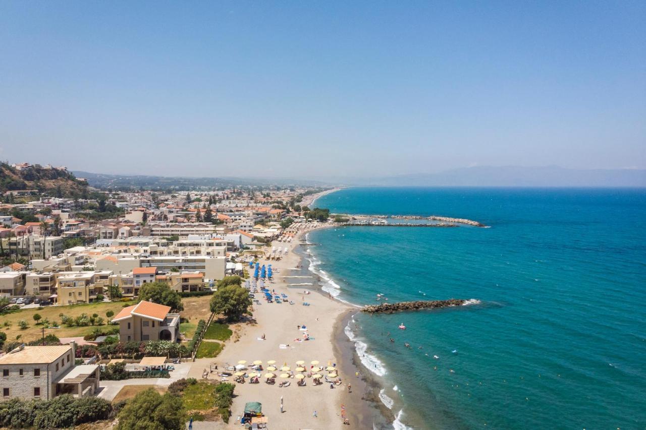 Sun Ray Luxury Apartments Agia Marina Exterior foto