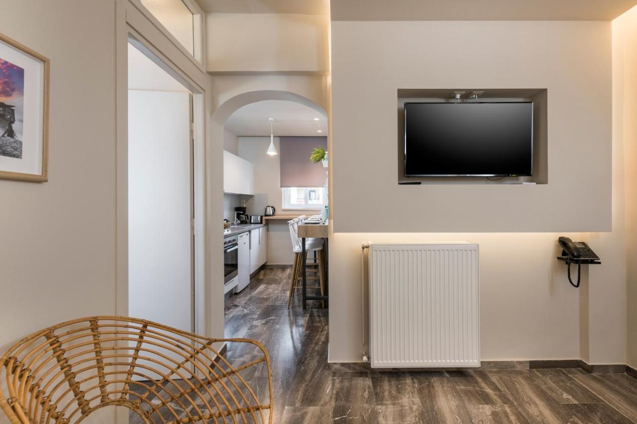 Sun Ray Luxury Apartments Agia Marina Exterior foto