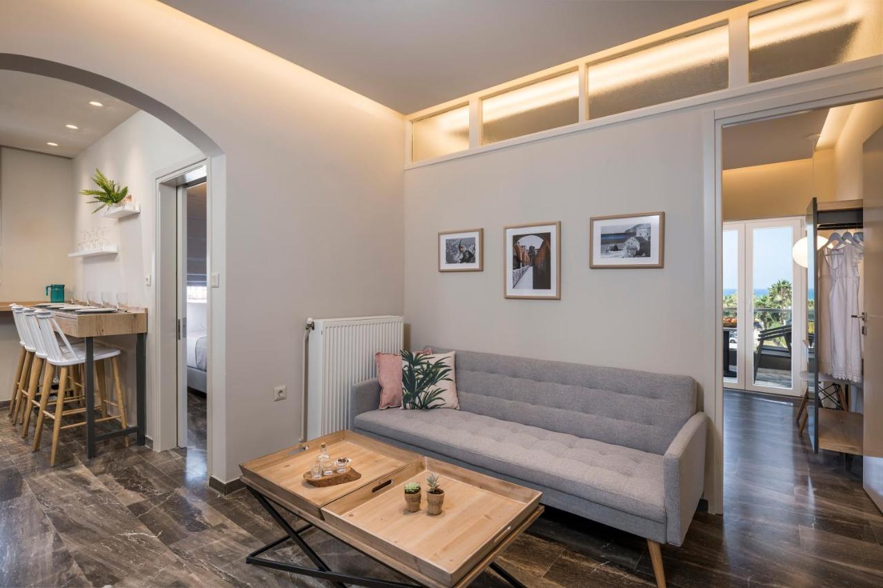 Sun Ray Luxury Apartments Agia Marina Exterior foto